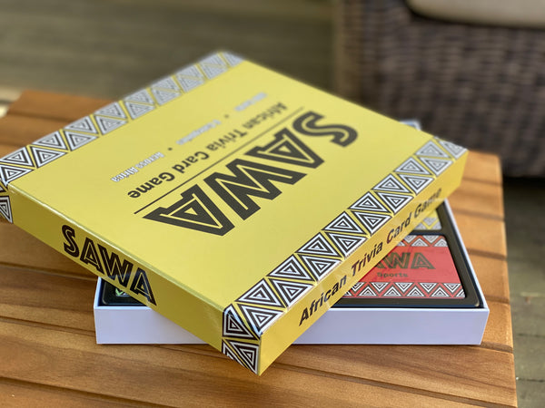 SAWA African Trivia Card Game