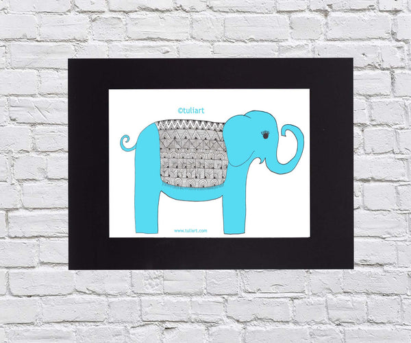 Animals - Blue Elephant
