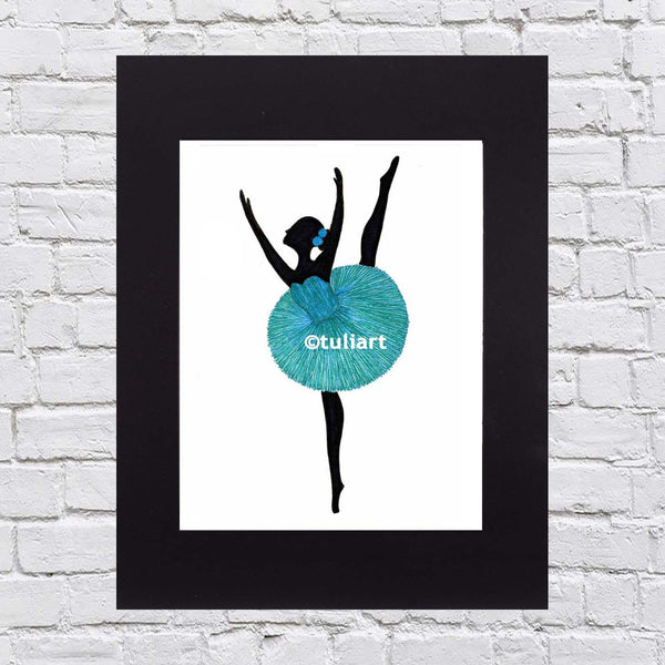 Ballerina Art Illustration - Chayil