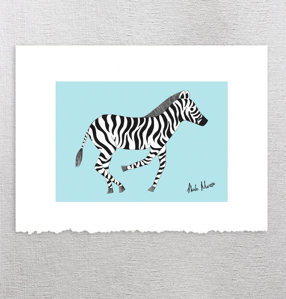 Greeting Cards -Zebra